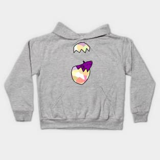 Rat Funny Easter Eggs Kids Hoodie